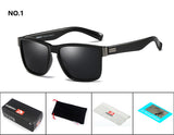 DUBERY Sport Sunglasses Polarized For Men Personality Color Mirror - xbeamz