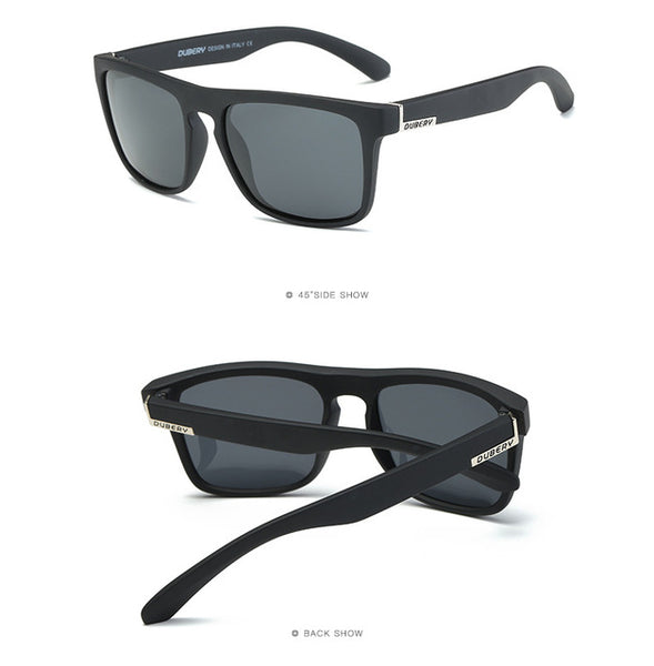 DUBery Polarized Mirror Sport Sunglasses for Men Fishing Outdoor - xbeamz