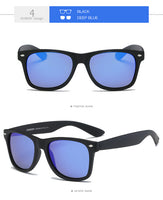 DUBery Rivet Polarized Sunglasses Square Frame Retro - xbeamz