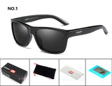 DUBERY Sport Sunglasses Polarized For Men Sun Glasses Shades Male Square Driving Color Mirror Luxury Brand Designer Oculos UV400 - xbeamz
