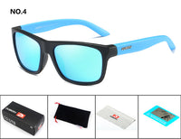 DUBERY Sport Sunglasses Polarized For Men Sun Glasses Shades Male Square Driving Color Mirror Luxury Brand Designer Oculos UV400 - xbeamz
