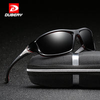 DUBERY Polarized Night Vision Sunglasses Men's Driving Square Sport - xbeamz